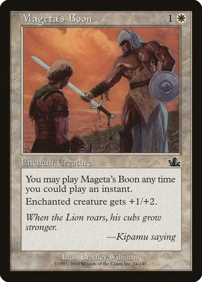 Mageta s Boon (Prophecy)