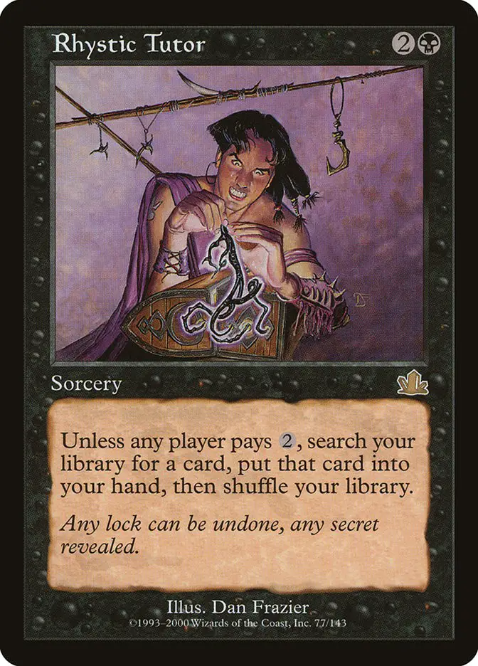 Rhystic Tutor (Prophecy)