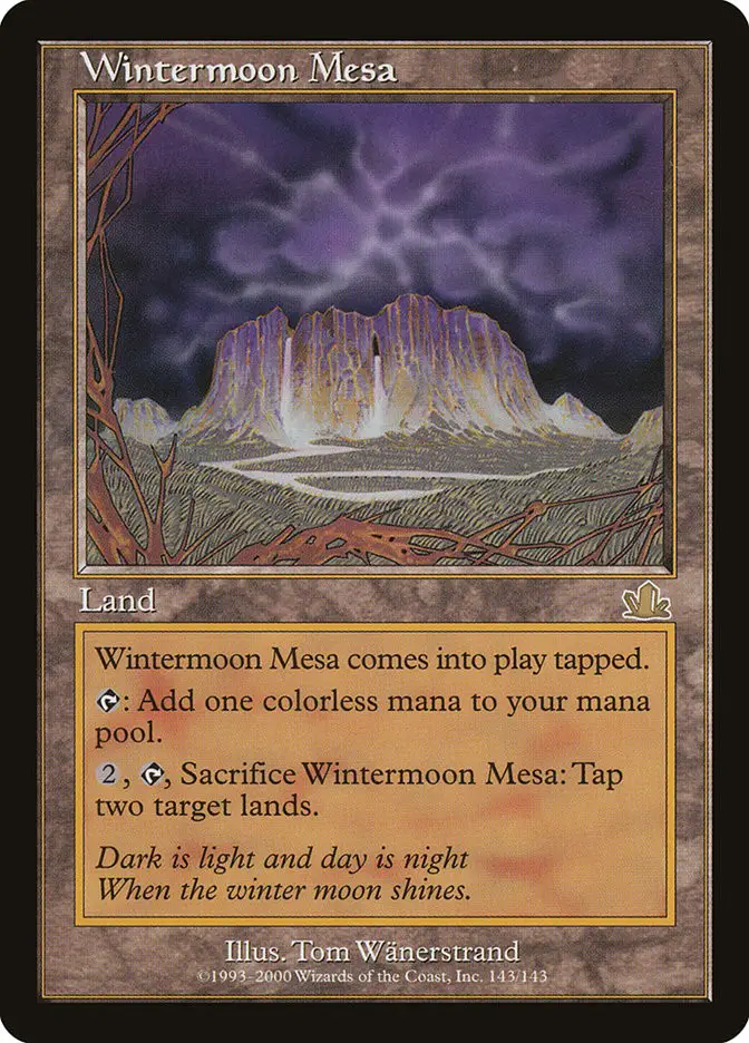 Wintermoon Mesa (Prophecy)
