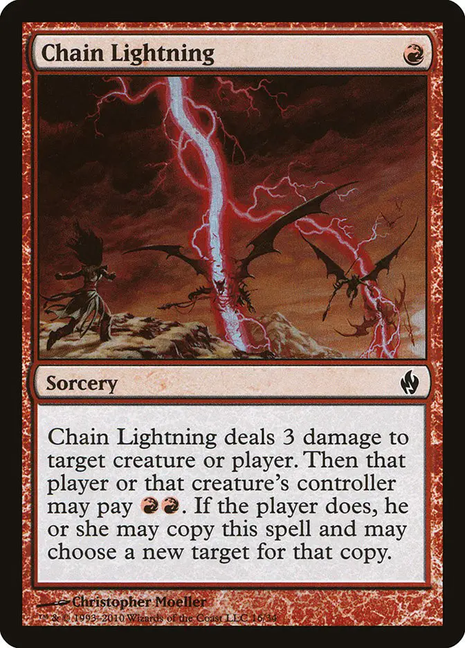 Chain Lightning (Premium Deck Series: Fire and Lightning)