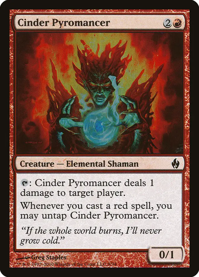 Cinder Pyromancer (Premium Deck Series: Fire and Lightning)