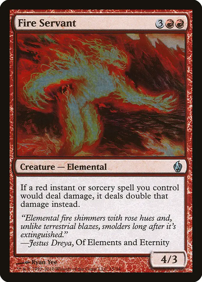 Fire Servant (Premium Deck Series: Fire and Lightning)
