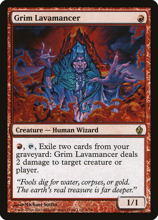 Grim Lavamancer (Premium Deck Series: Fire and Lightning)