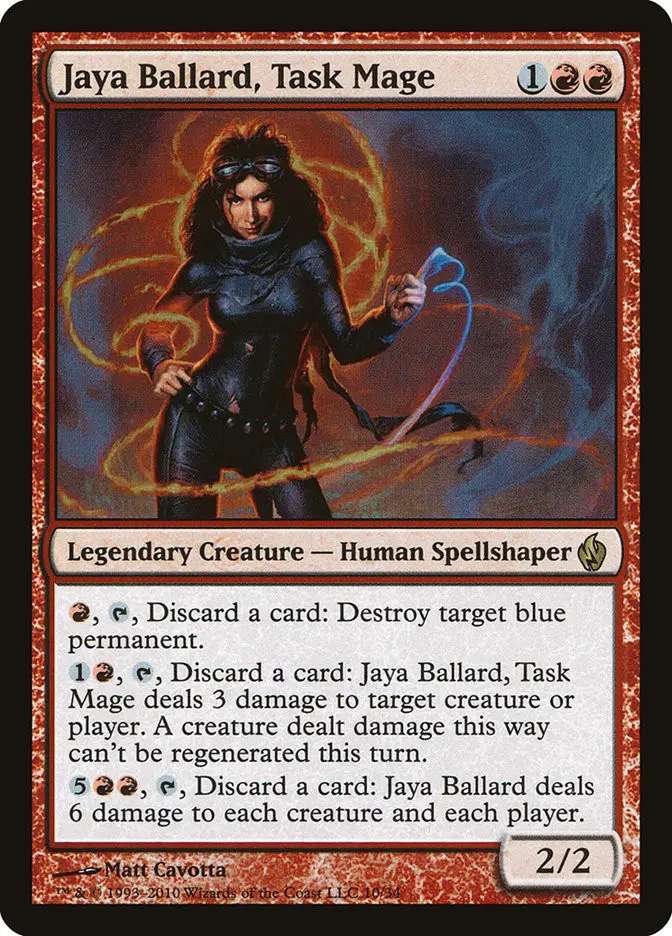 Jaya Ballard  Task Mage (Premium Deck Series: Fire and Lightning)