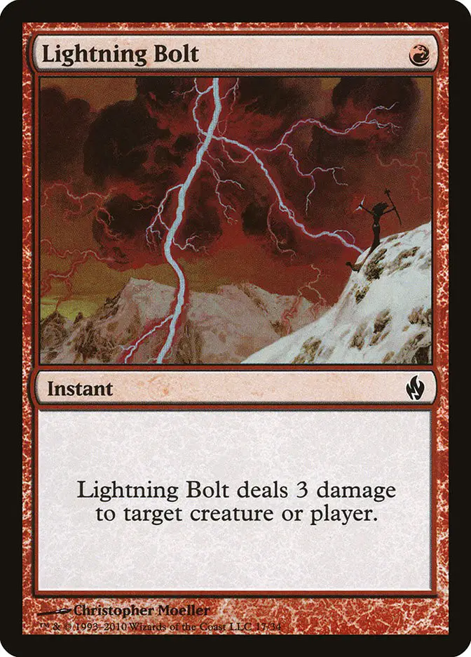 Lightning Bolt (Premium Deck Series: Fire and Lightning)