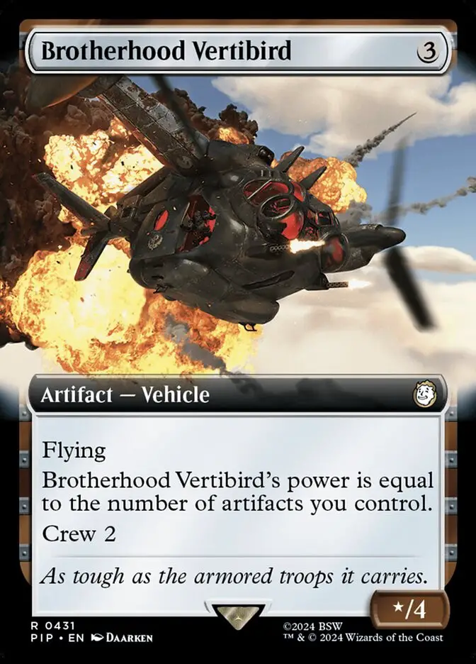 Brotherhood Vertibird (Fallout)