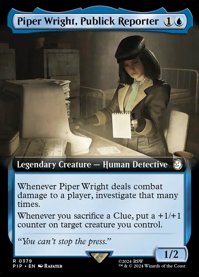 Piper Wright  Publick Reporter (Fallout)
