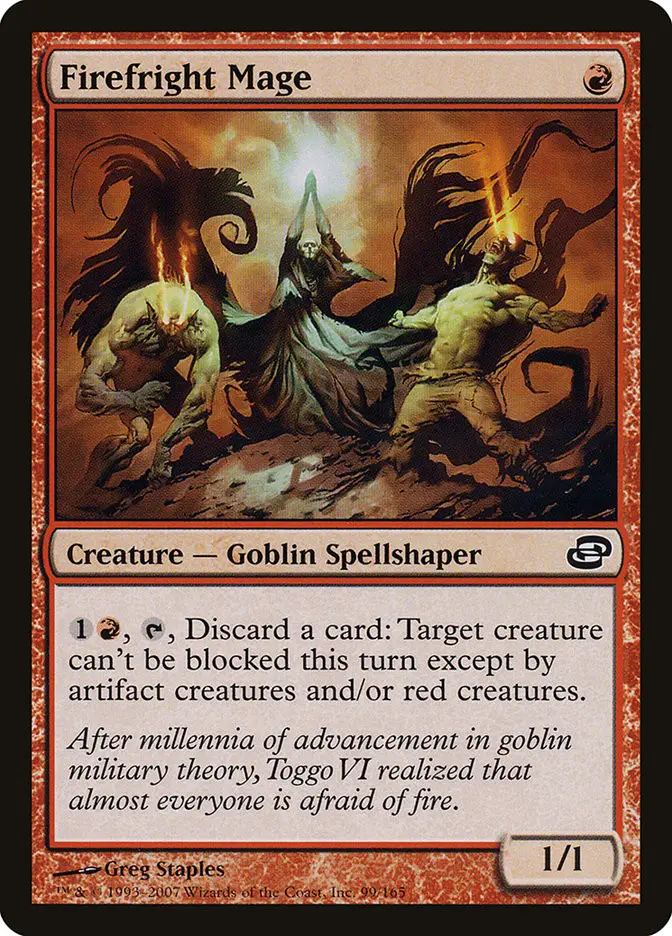 Firefright Mage (Planar Chaos)