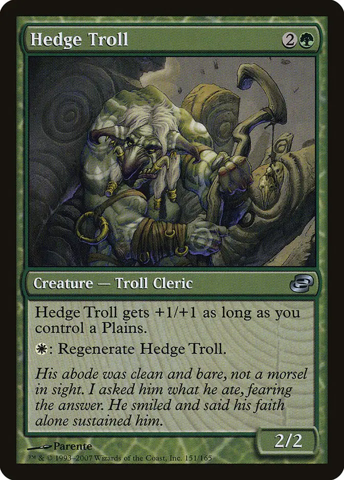 Hedge Troll (Planar Chaos)