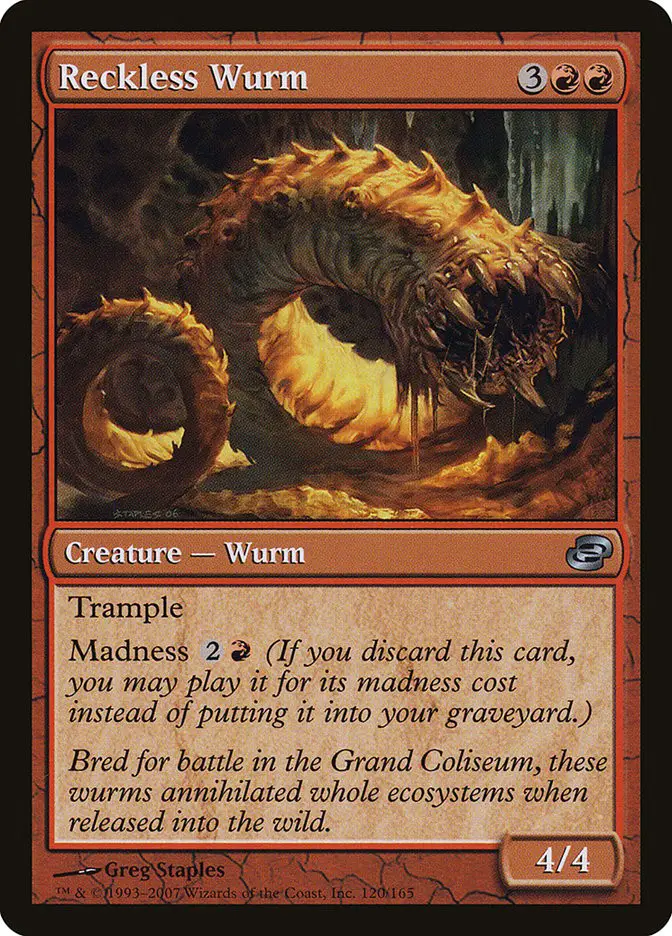 Reckless Wurm (Planar Chaos)
