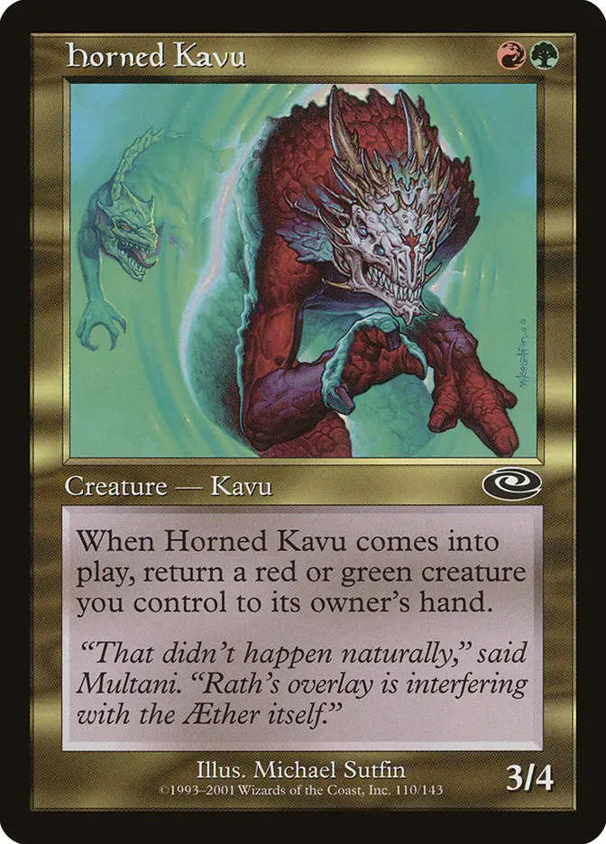 Horned Kavu (Planeshift)