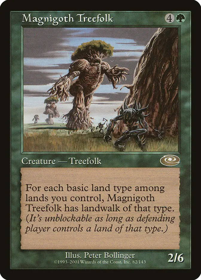 Magnigoth Treefolk (Planeshift)