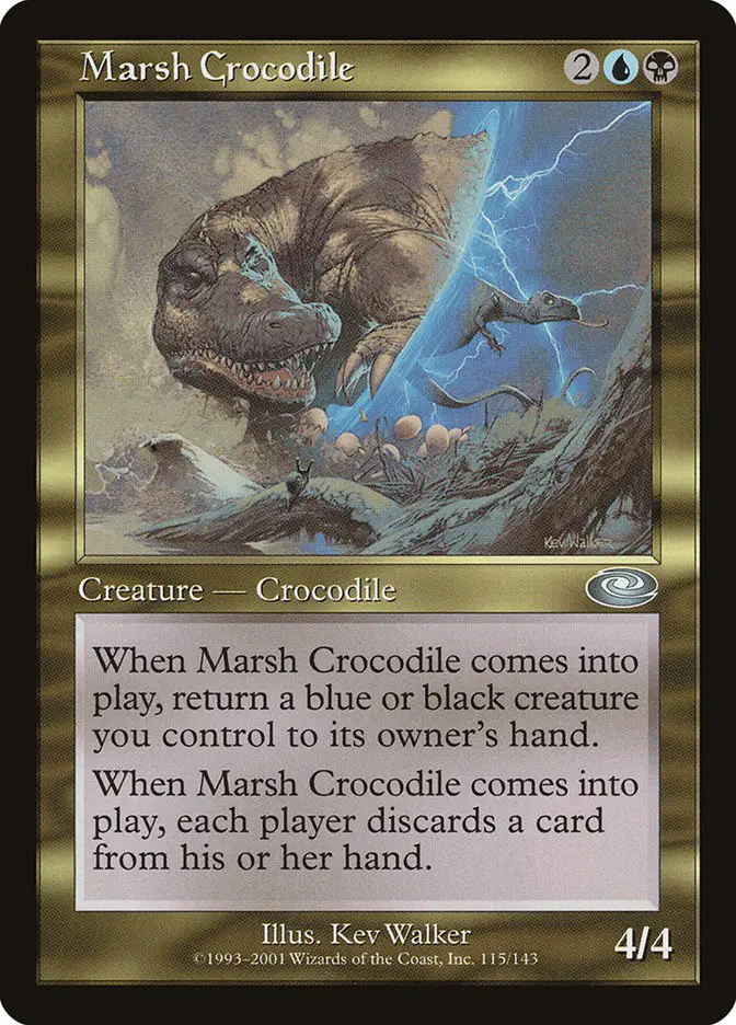 Marsh Crocodile (Planeshift)