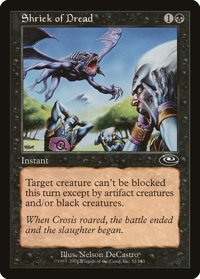 Shriek of Dread (Planeshift)