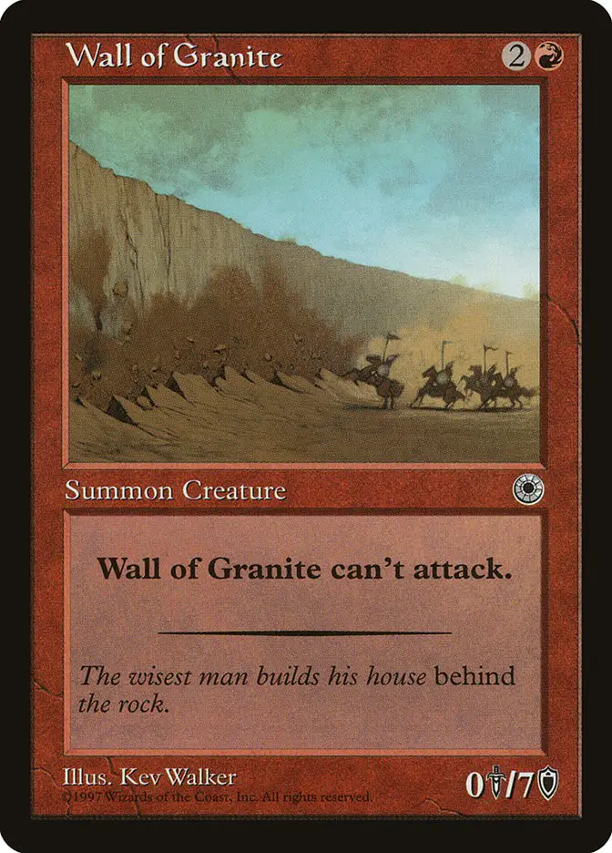 Wall of Granite (Portal)