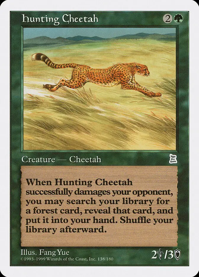 Hunting Cheetah (Portal Three Kingdoms)