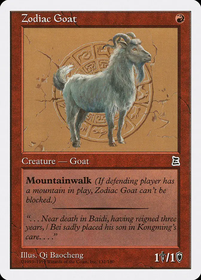 Zodiac Goat (Portal Three Kingdoms)