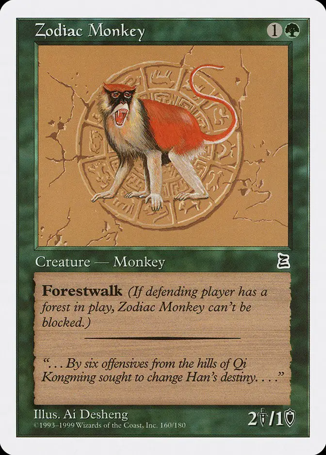 Zodiac Monkey (Portal Three Kingdoms)