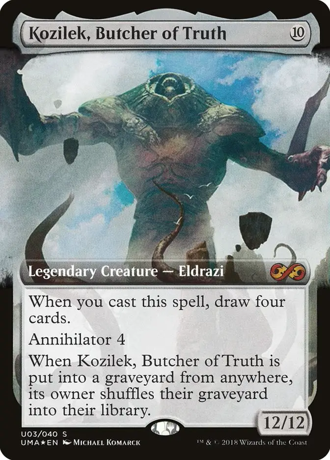 Kozilek  Butcher of Truth (Ultimate Box Topper)