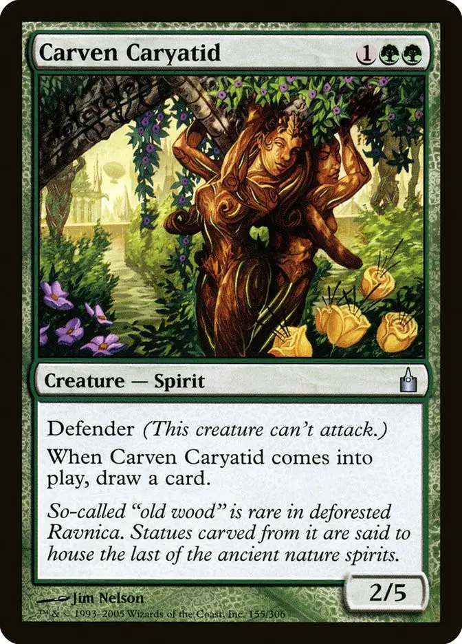 Carven Caryatid (Ravnica: City of Guilds)