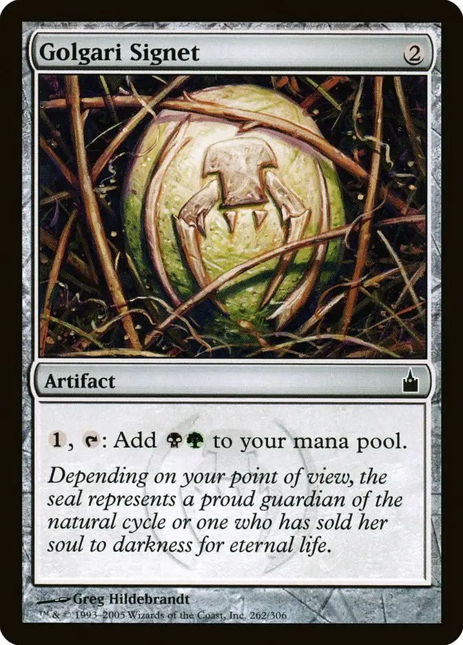 Golgari Signet (Ravnica: City of Guilds)