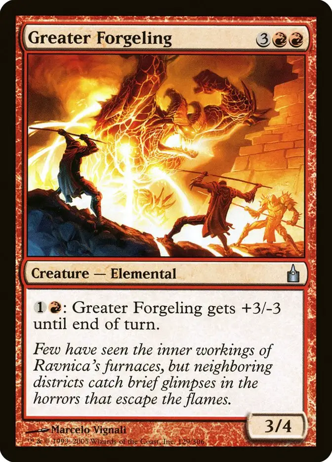 Greater Forgeling (Ravnica: City of Guilds)
