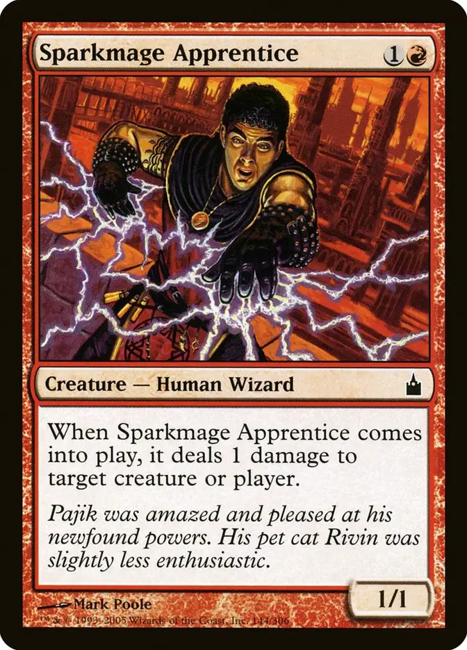 Sparkmage Apprentice (Ravnica: City of Guilds)