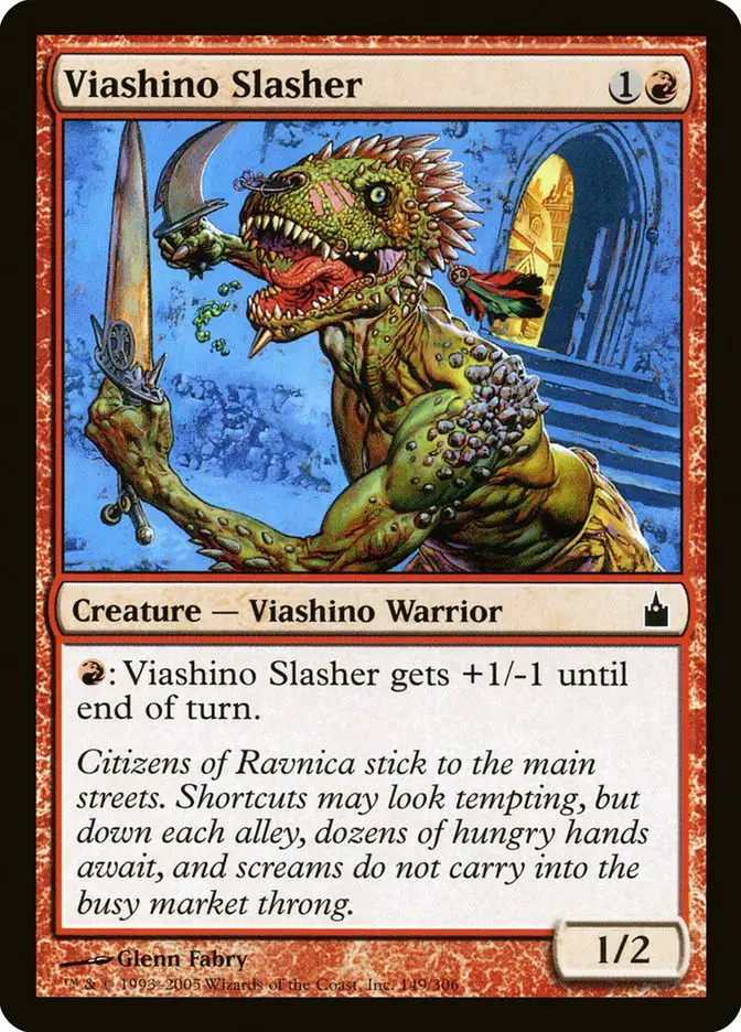 Viashino Slasher (Ravnica: City of Guilds)
