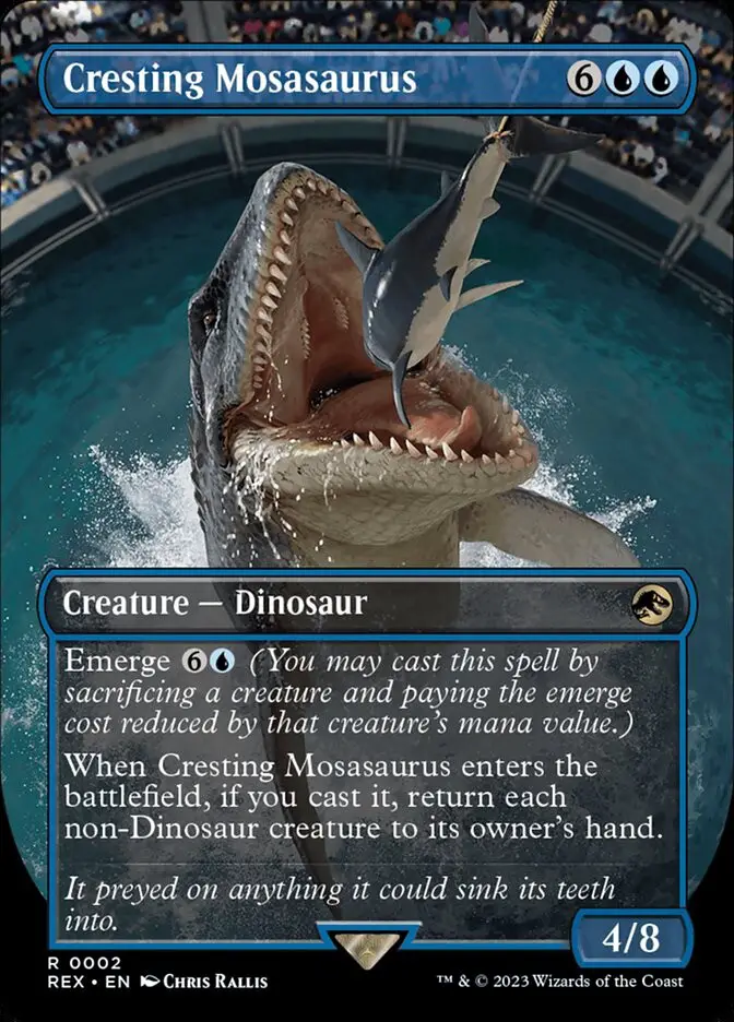Cresting Mosasaurus (Jurassic World Collection)