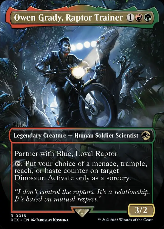 Owen Grady  Raptor Trainer (Jurassic World Collection)