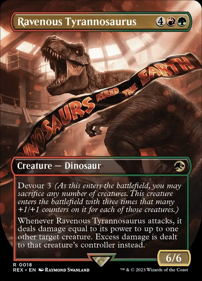 Ravenous Tyrannosaurus (Jurassic World Collection)