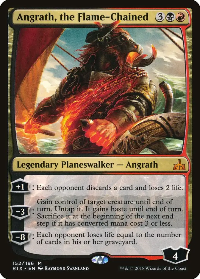 Angrath  the Flame Chained (Rivals of Ixalan)