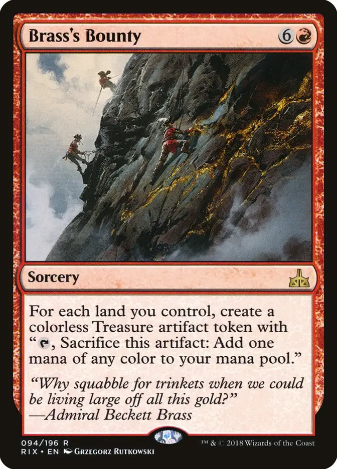 Brass s Bounty (Rivals of Ixalan)
