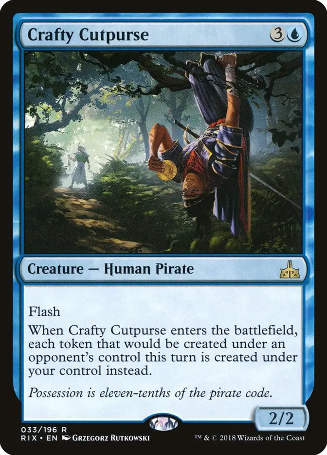 Crafty Cutpurse (Rivals of Ixalan)