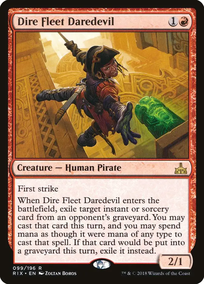Dire Fleet Daredevil (Rivals of Ixalan)
