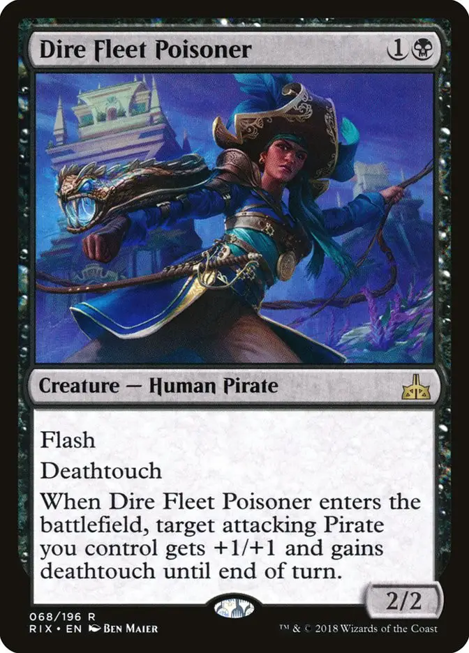 Dire Fleet Poisoner (Rivals of Ixalan)