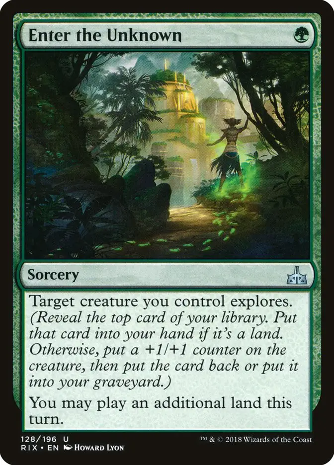 Enter the Unknown (Rivals of Ixalan)