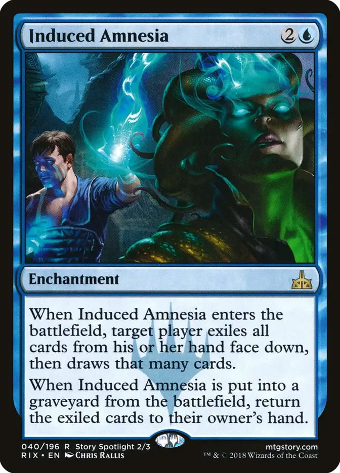 Induced Amnesia (Rivals of Ixalan)