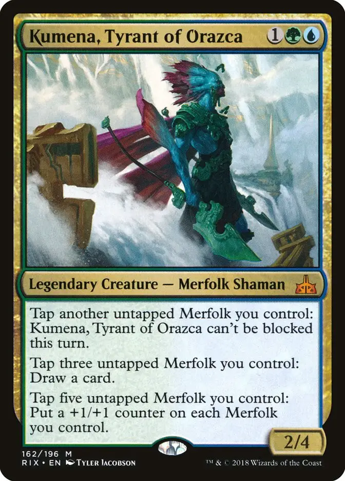 Kumena  Tyrant of Orazca (Rivals of Ixalan)