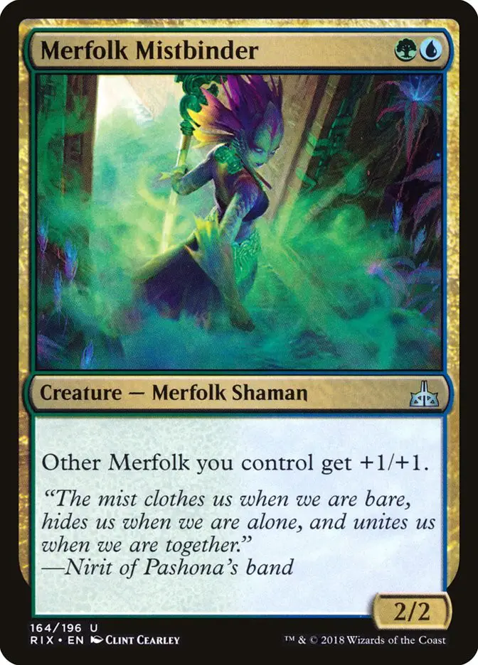 Merfolk Mistbinder (Rivals of Ixalan)