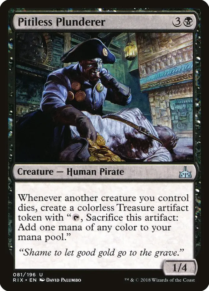 Pitiless Plunderer (Rivals of Ixalan)