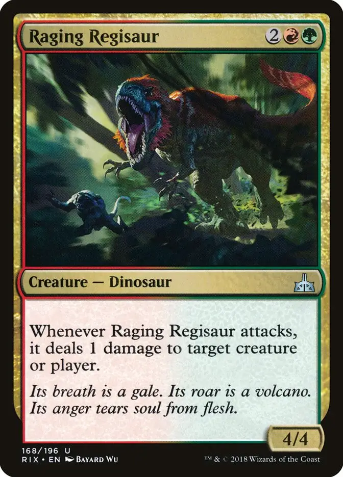 Raging Regisaur (Rivals of Ixalan)