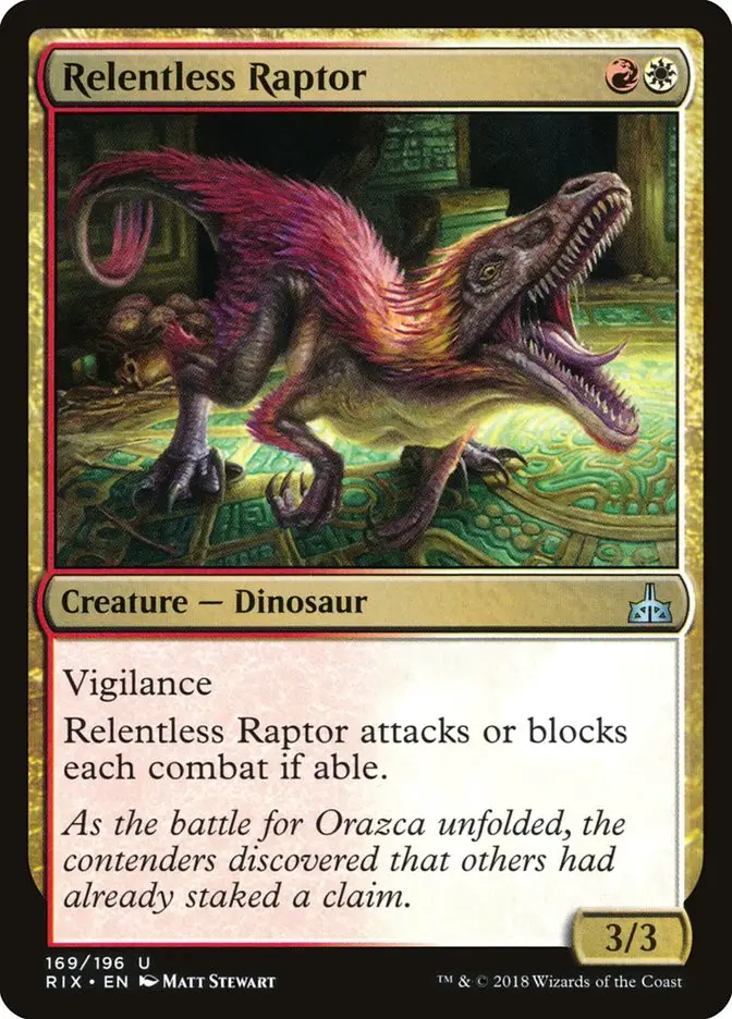 Relentless Raptor (Rivals of Ixalan)