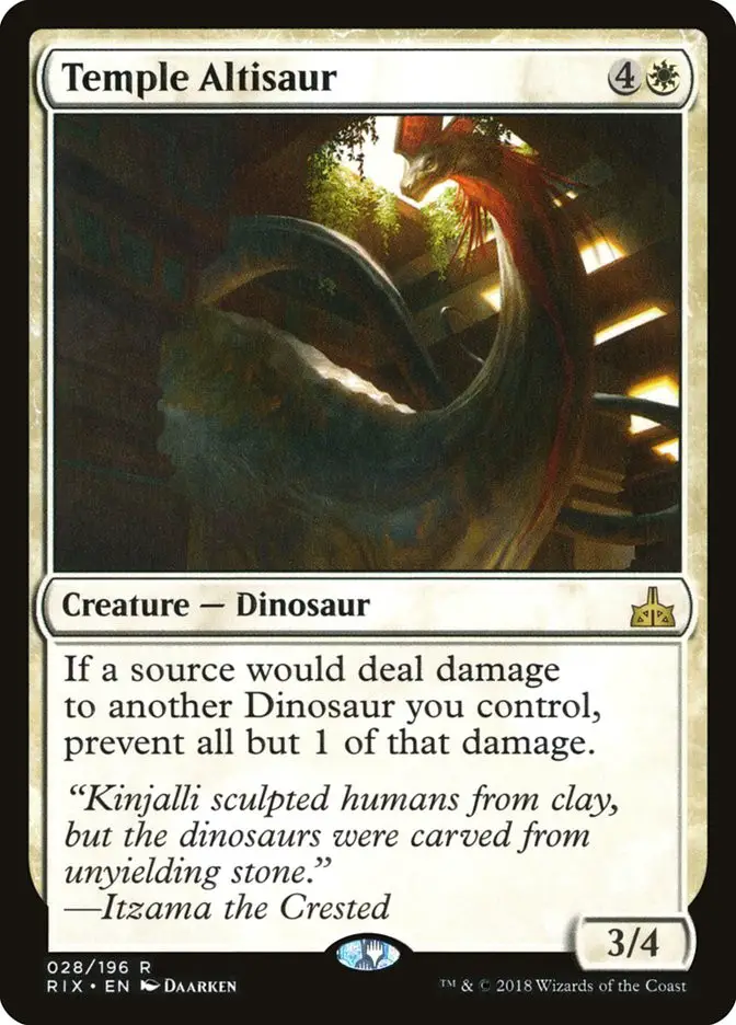 Temple Altisaur (Rivals of Ixalan)