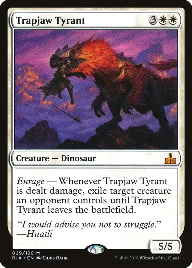 Trapjaw Tyrant (Rivals of Ixalan)