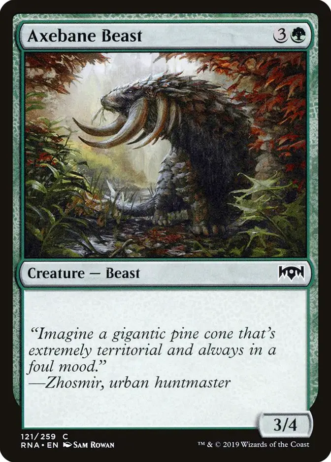 Axebane Beast (Ravnica Allegiance)