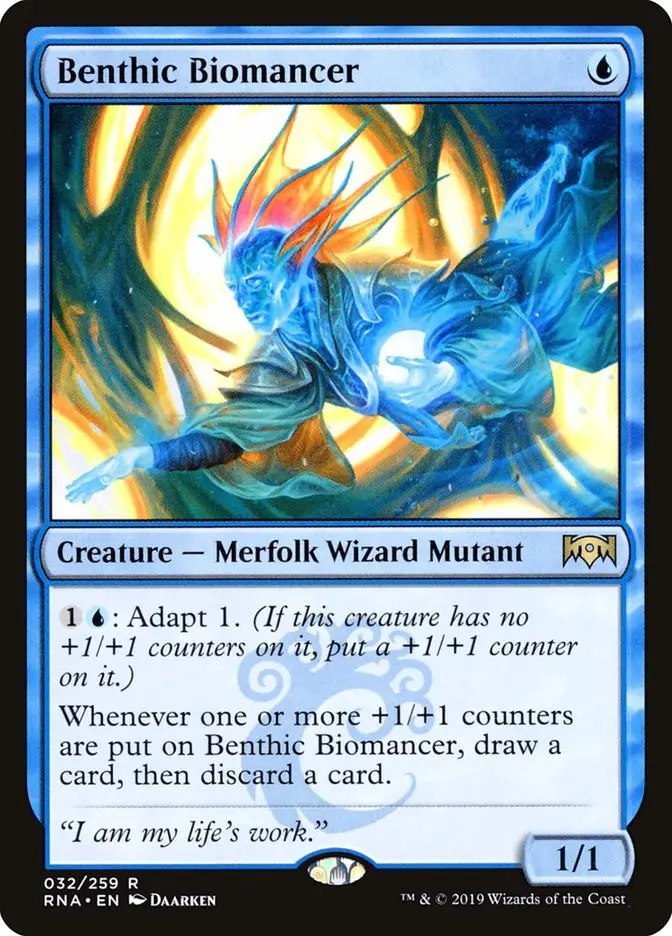 Benthic Biomancer (Ravnica Allegiance)