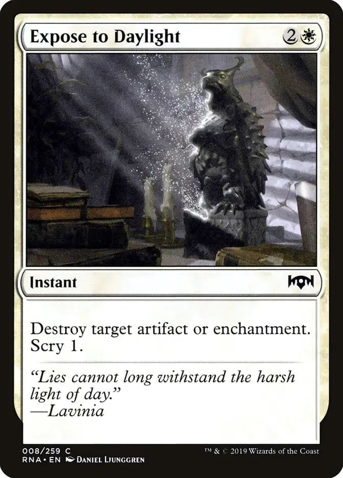 Expose to Daylight (Ravnica Allegiance)