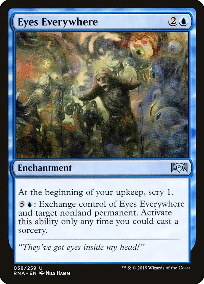 Eyes Everywhere (Ravnica Allegiance)