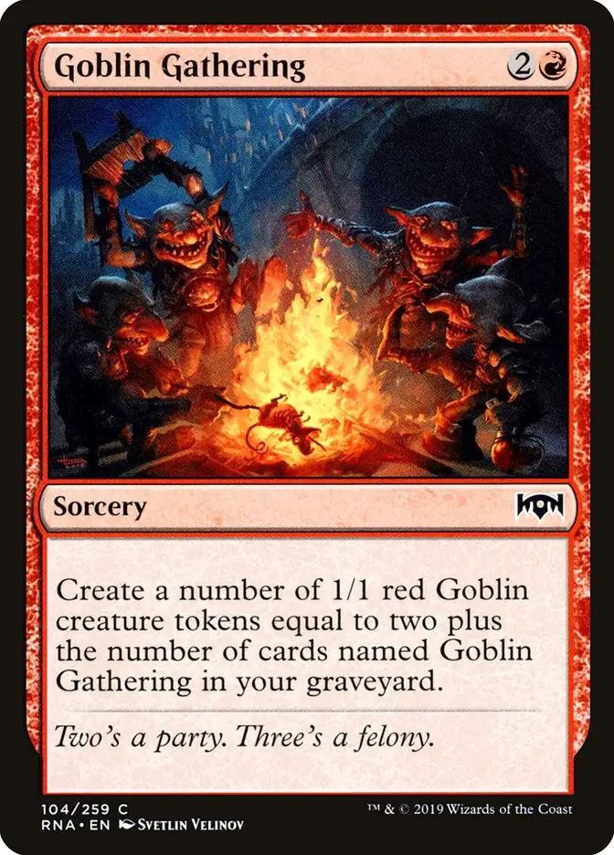 Goblin Gathering (Ravnica Allegiance)